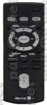 RM-X151, RM-X153, RM-X155, RM-X154 НЕоригинальный пульт для автомагнитолы SONY CDX-R6750 и других (приличное качество)