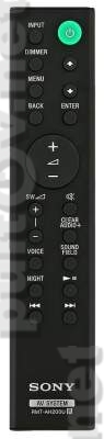 RMT-AH200U пульт для саундбара Sony HT-CT390