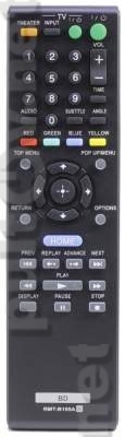 RMT-B105A неоригинальный пульт для Blu-ray-плеера SONY BDP-BX2 и других