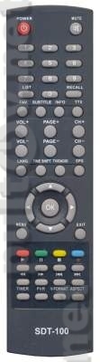 SDT-100 пульт для DVB-T2-ресивера Supra