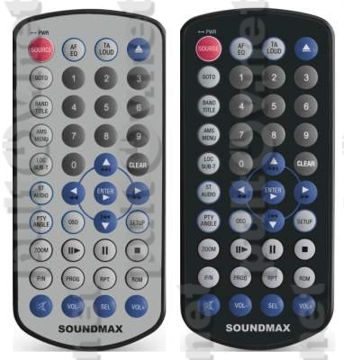 SM-CMD5001 пульт для автомагнитолы SoundMAX