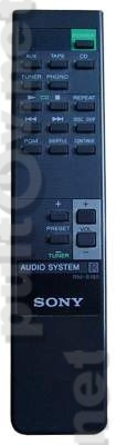RM-S190 пульт для музыкального центра Sony  FH-411K и др.
