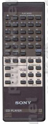 RM-D650 пульт для CD-плеера Sony CDP-227ESD и др.