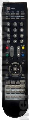 STV-3210 пульт для телевизора со встроенным DVD