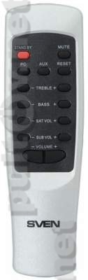 MS-1060R (MS-1060) пульт для акустики SVEN (вариант 2)