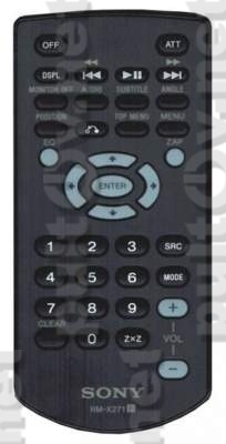 RM-X271, 149018012 пульт для автомагнитолы Sony XAV-602BT и др.