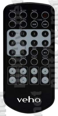 VEHO AZURO пульт для акустики VEHO AZURO пульт для акустики