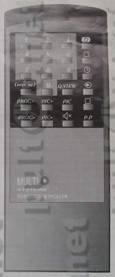 MULTI SYSTEM II пульт для телевизора